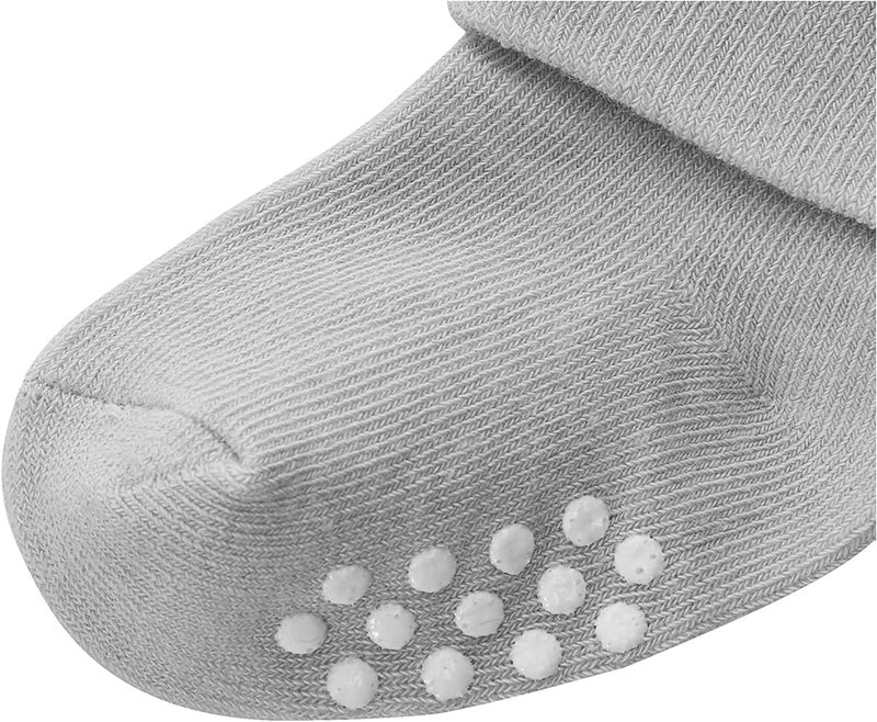 Jefferies Socks baby boys Non-skid Turn Cuff 6 Pair Pack Casual Sock, Boy Multi, 12-24 Months US - Image 4